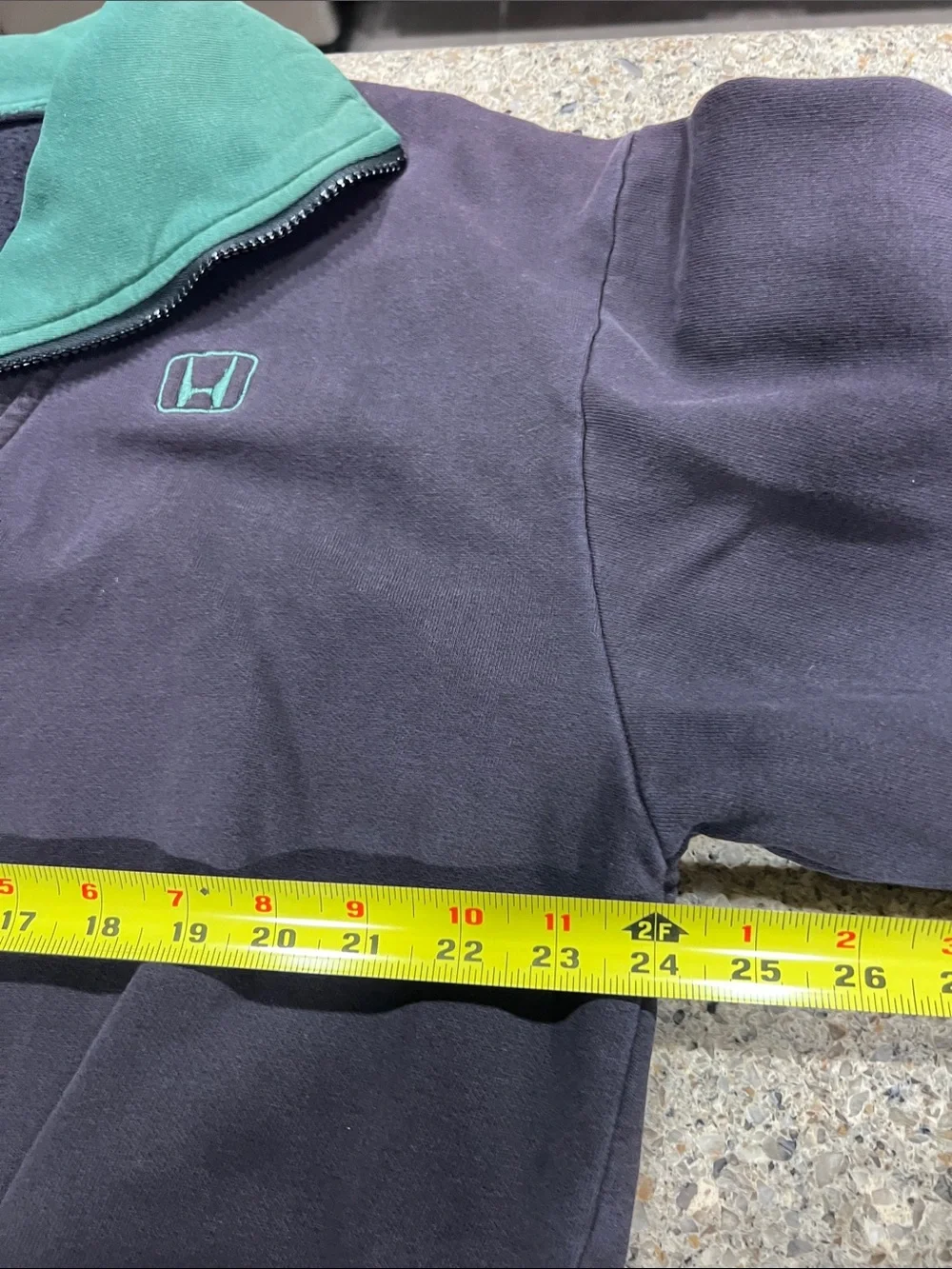 Employees uniform Honda dealership Men's Quarter-Zip Sweater pullover z23